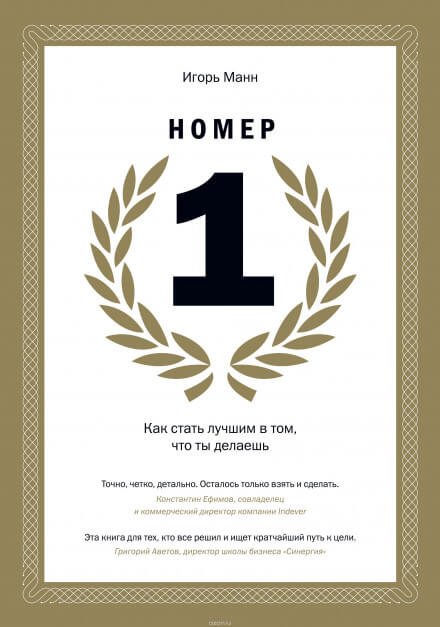 Номер 1. Как стать лучшим в том, что ты делаешь - Игорь Манн Аудиокниги слушать 🎶 Лучшие аудиокниги бесплатно без регистрации и sms (смс)
