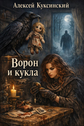 Ворон и кукла -                   Алексей Куксинский Аудиокниги слушать 🎶 Лучшие аудиокниги бесплатно без регистрации и sms (смс)
